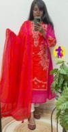 Dress and Dupatta cotton digital printed, Salwer cotton - Image 3