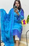 Dress and Dupatta cotton digital printed, Salwer cotton