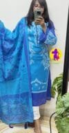 Dress and Dupatta cotton digital printed, Salwer cotton - Image 3