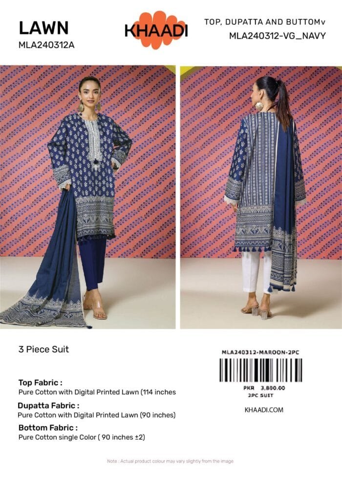 KHAADI Printed Cotton Collection - Image 4